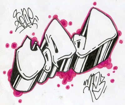 Bocetos graffiti. - JOPOIDES