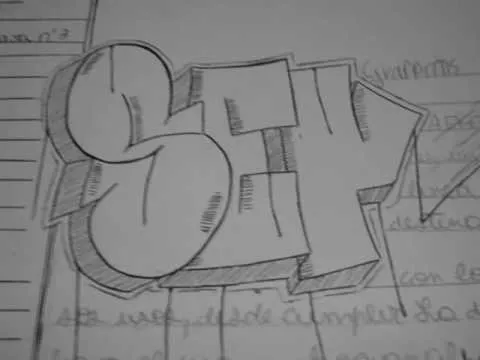 Graffitis - Lapiz y Papel - Segunda Parte - YouTube