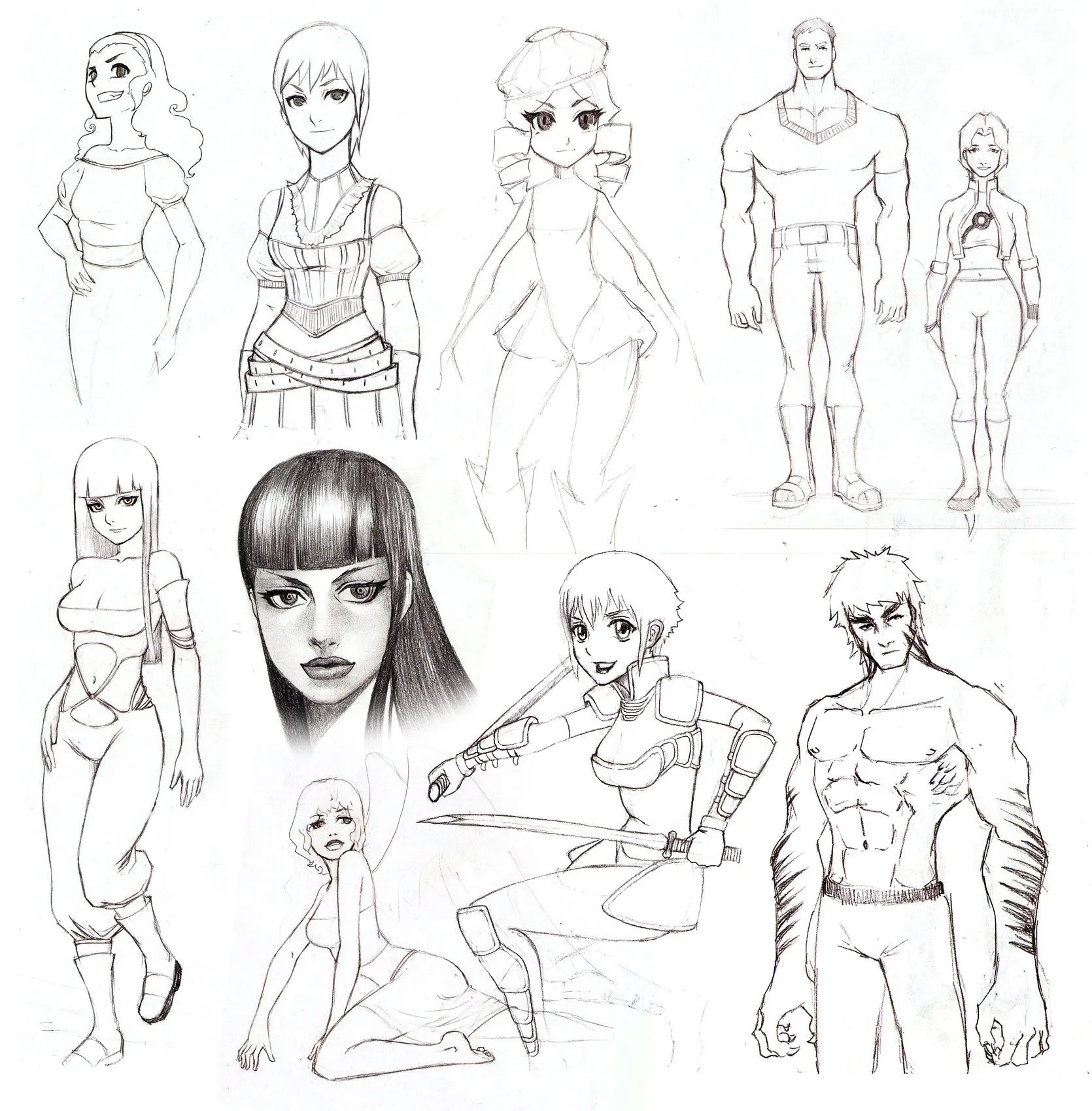 bocetos manga 004 by bdr2e37 on DeviantArt