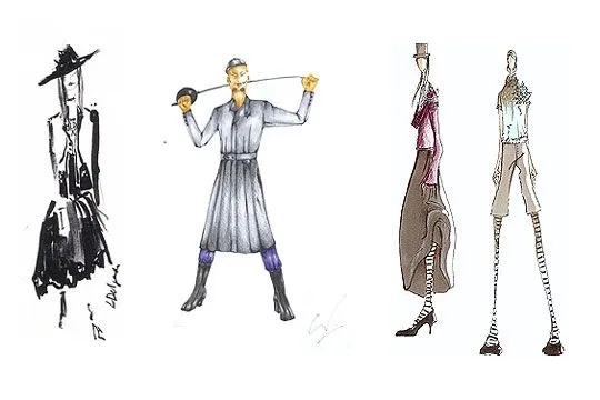 Bocetos de moda | Edición impresa | EL PAÍS Bocetos de moda | Edición impresa | EL PAÍS