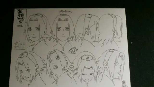 Bocetos de Naruto shippuden - Imagui