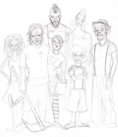 BOCETOS DE PAYASOS by NARIZdePAYASO on DeviantArt BOCETOS DE PAYASOS by NARIZdePAYASO on DeviantArt
