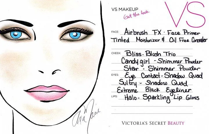 Boceto para maquillaje - Imagui