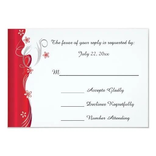 Boda floral moderno el | de color rojo oscuro y de invitación 3.5 ... Boda floral moderno el | de color rojo oscuro y de invitación 3.5 ...
