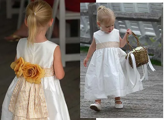 Vestidos de pajecitas de boda - Imagui