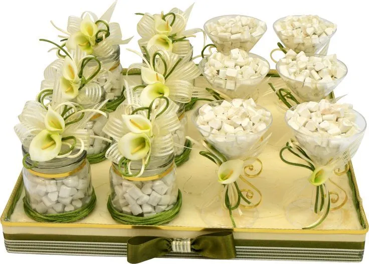 Recuerdos originales para bodas color verde, Centros de mesa ... Recuerdos originales para bodas color verde, Centros de mesa ...