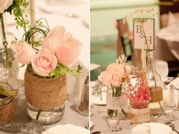 Boda Premium: DIY: Centros de mesa