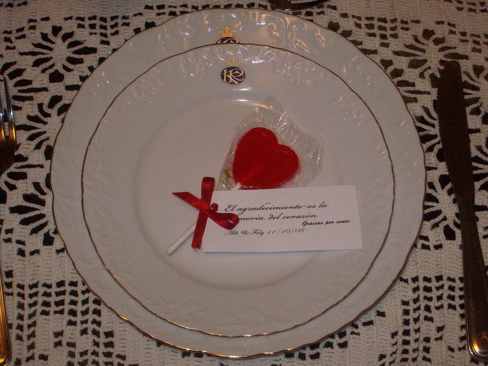 BODA Y PROTOCOLO: TARJETAS DE AGRADECIMIENTO