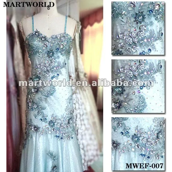 La boda vestidos de encaje bordado de diamantes de imitación ... La boda vestidos de encaje bordado de diamantes de imitación ...