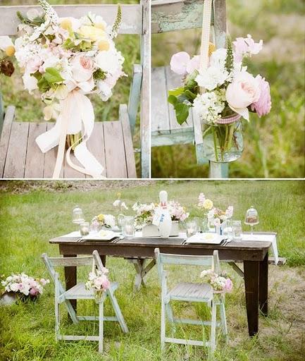 Boda Vintage en el jardín - Paperblog
