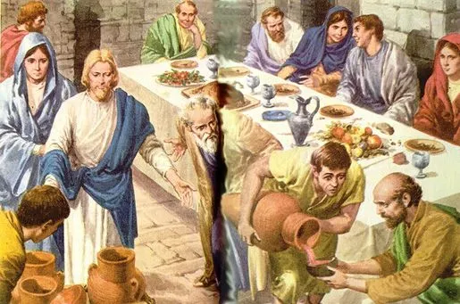 En las bodas de Cana…