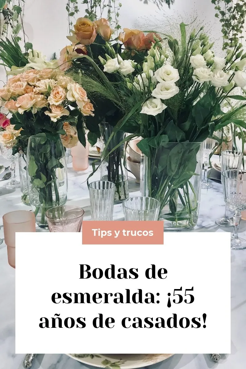 Bodas de esmeralda: ¡55 años de casados! - Publiboda