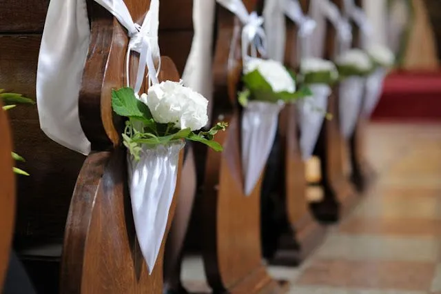 Bodas una Imagen, un Escaparate: Decoraciones para la Iglesia.
