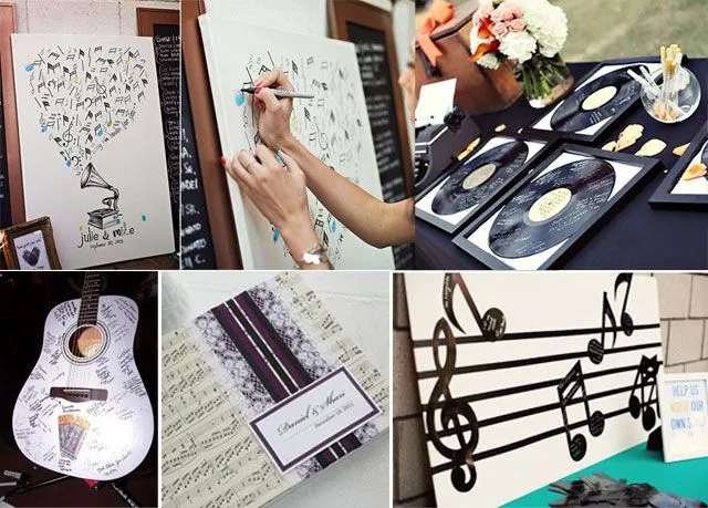 Bodas inspiradas en la música - Blog de los detalles de tu boda