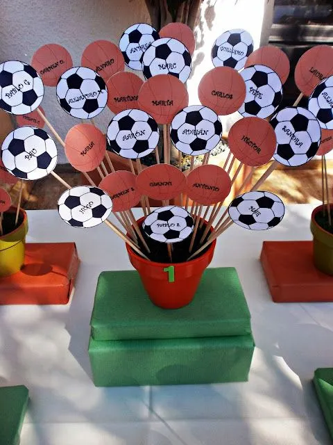 Centros de mesa de futbol para niños - Imagui Centros de mesa de futbol para niños - Imagui