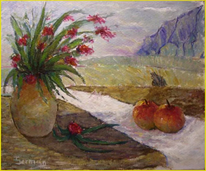 bodegón-paisaje GERMÁN MUÑOZ GUTIÉRREZ - Artelista.com