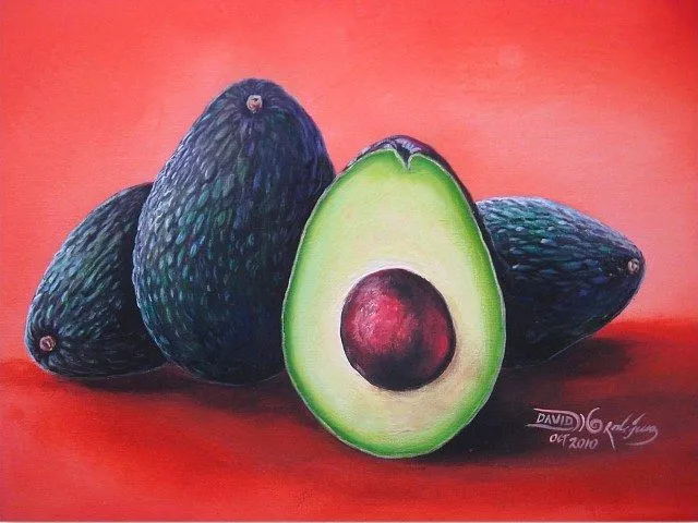 Cuadros Modernos Pinturas : Bodegón pintado en acrílico sobre lienzo