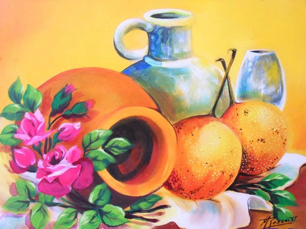 Bodegones fáciles de pintar | Bodegones y Paisajes Cuadros al Óleo Bodegones fáciles de pintar | Bodegones y Paisajes Cuadros al Óleo