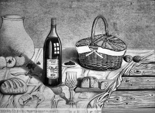 Bodegones a lápiz - Imagui