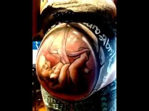 BODY PAINT A EMBARAZADA - YouTube
