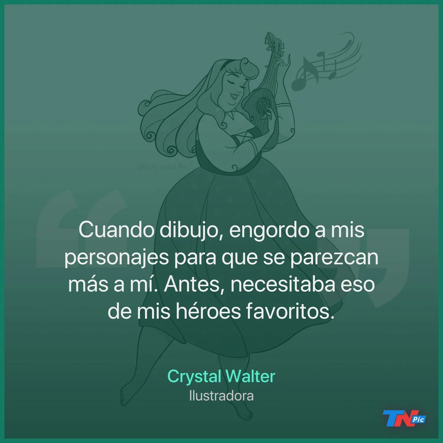 Body Positive: dibuja a personajes de Disney más gordos para dar un mensaje | TN Body Positive: dibuja a personajes de Disney más gordos para dar un mensaje | TN