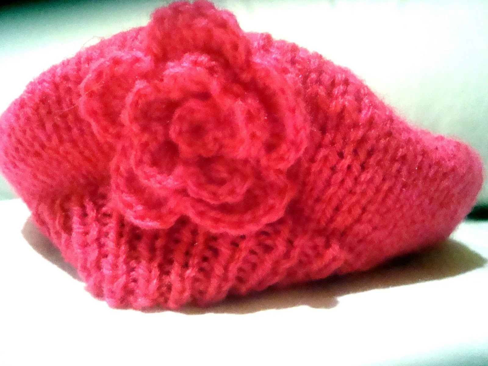 Te lo hago y punto.: UNA BOINA PARA IVETTE