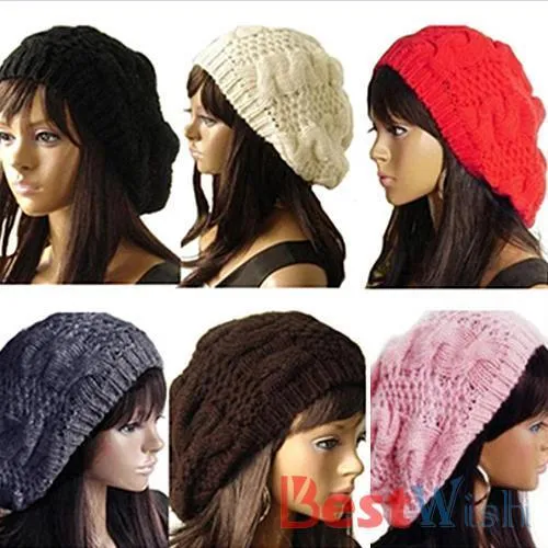Gorras para mujer tejidas a mano - Imagui