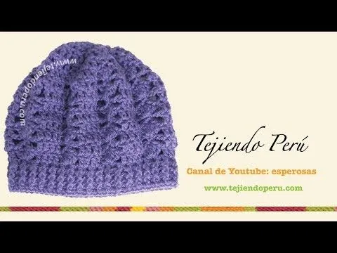 Boina (slouchy beret) - Tejiendo Perú