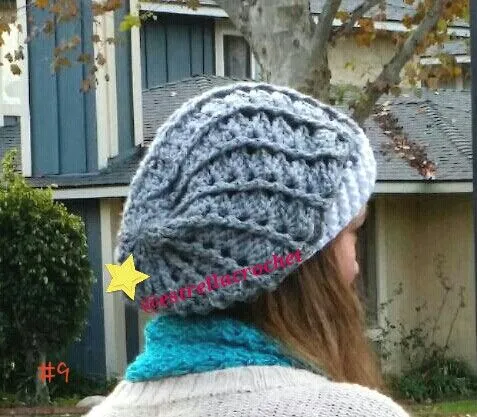 Boinas para mujer. Sigan mi página de Facebook estrella crochet ...