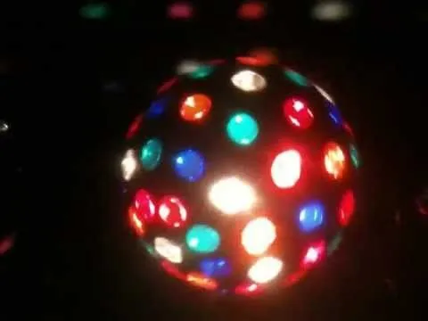 Bola de discoteca tamaño grande - YouTube