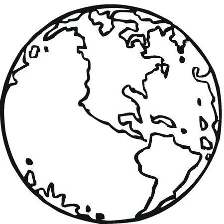 La bola del mundo para colorear - Imagui | Frases | Pinterest La bola del mundo para colorear - Imagui | Frases | Pinterest