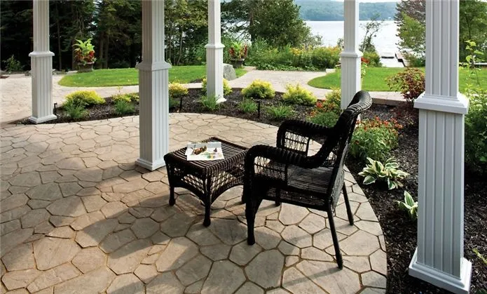 Bolduc nature pavé Luna beige dune | Patio | Backyard | Pinterest Bolduc nature pavé Luna beige dune | Patio | Backyard | Pinterest