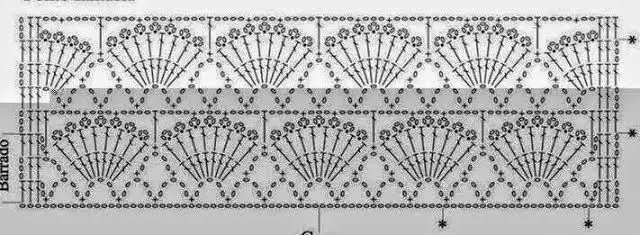 Bolero de abanicos al crochet | Crochet y Dos agujas Bolero de abanicos al crochet | Crochet y Dos agujas