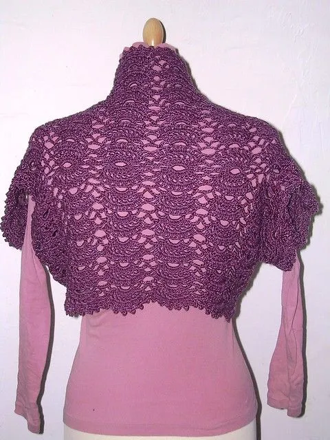 boléro au crochet/crocheted bolero/bolero all'uncinetto | Flickr ...