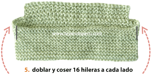 Bolero con cenefa calada - Tejiendo Perú