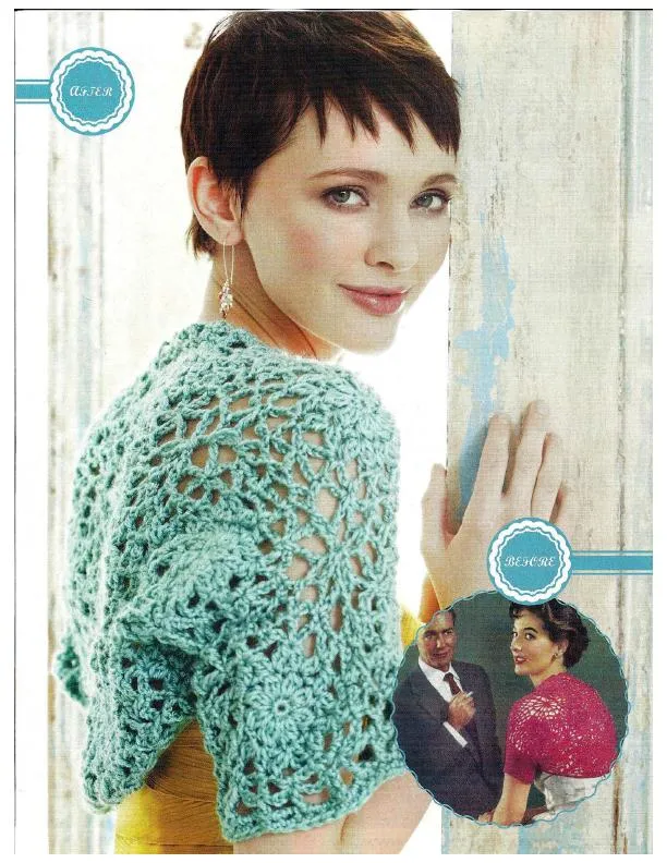 MOSSITA BELLA PATRONES Y GRÁFICOS CROCHET ": Wrap Re-Make =0 ... MOSSITA BELLA PATRONES Y GRÁFICOS CROCHET ": Wrap Re-Make =0 ...