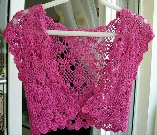Patrones de boleros de crochet - Imagui