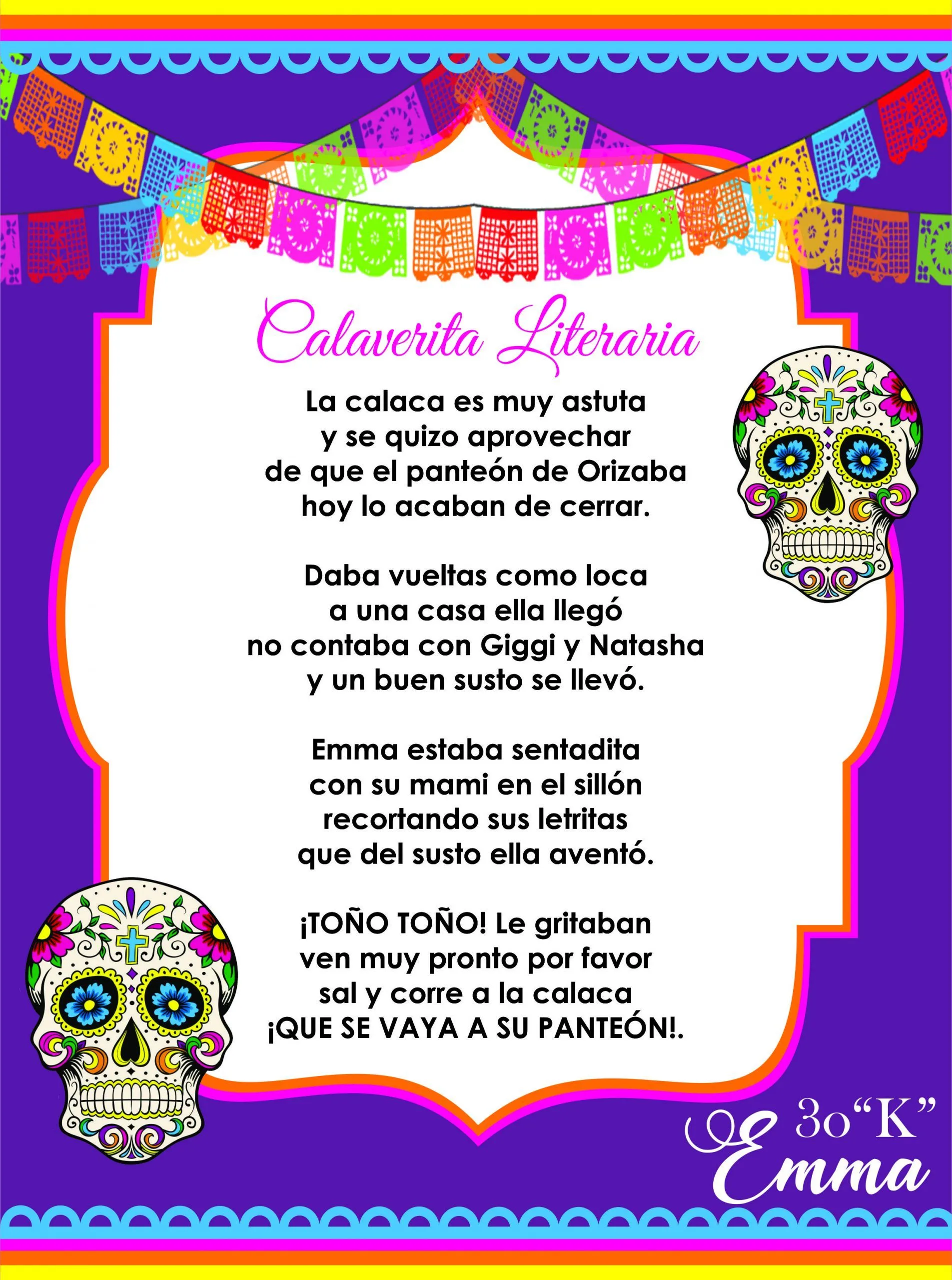 Boletín #3 - Han de saber… Calaveritas literarias - Educáre