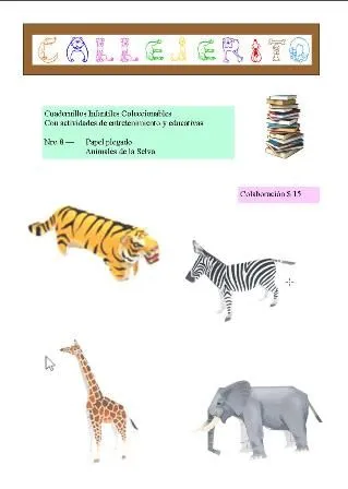 Boletín Callejero: Callejerito Nro 8 - Papel plegado: animales ...