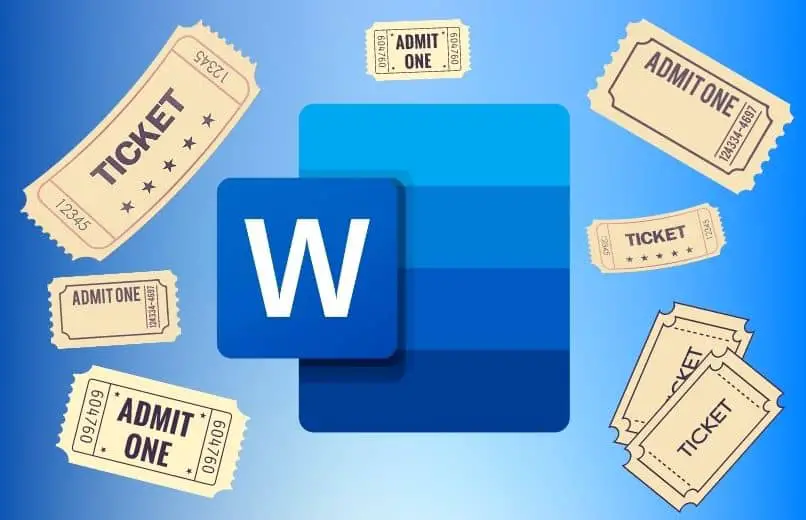 Cómo hacer boletos de rifa para imprimir usando Word? - Formatos editables  - howtocomo.com