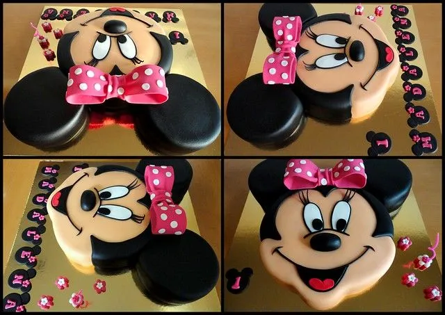 Bolo Cara da Minnie para a Madalena | Flickr - Photo Sharing!