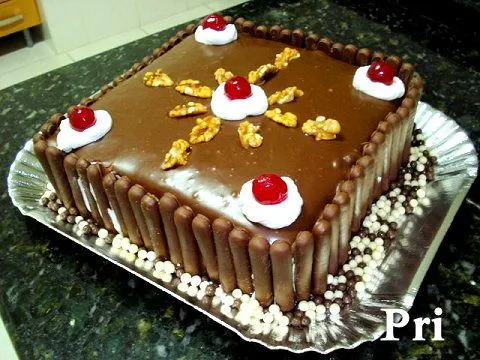Bolo de Chocolate de Aniversário - Culinária-Receitas - Mauro Rebelo Bolo de Chocolate de Aniversário - Culinária-Receitas - Mauro Rebelo