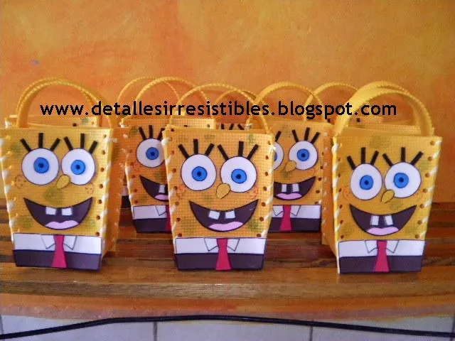 Dulceros de Bob Esponja y patricio - Imagui Dulceros de Bob Esponja y patricio - Imagui