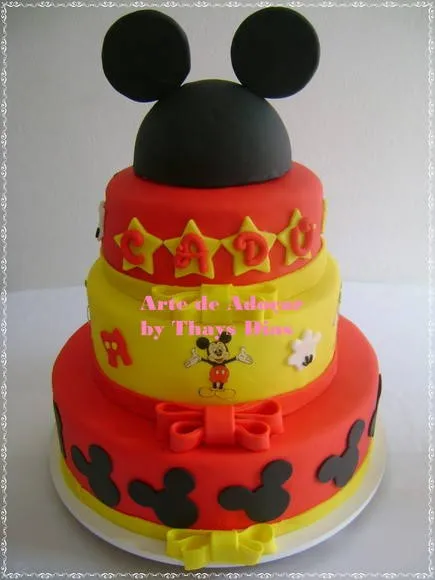 Bolos do Mickey bebé - Imagui