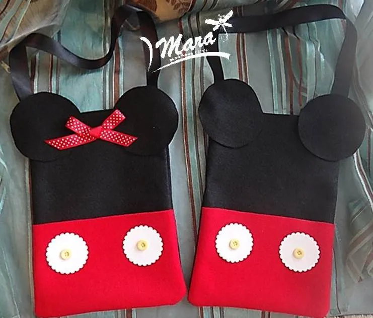 Moldes de mimi y Mickey Mouse para dulcero - Imagui