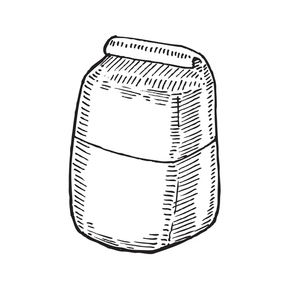 bolsa de dibujos animados de harina — Vector stock © isakovav #9828415 bolsa de dibujos animados de harina — Vector stock © isakovav #9828415