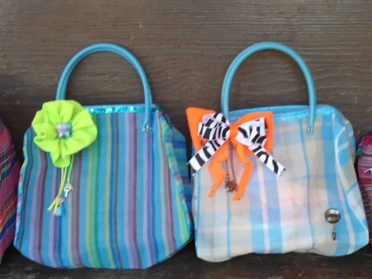 Bolsa de mandado decorada | Bolsas decoradas | Pinterest