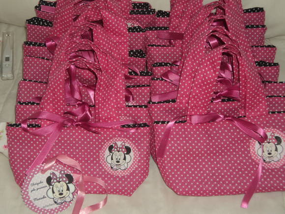 Bolsa Minnie Rosa | Little Princess | Elo7