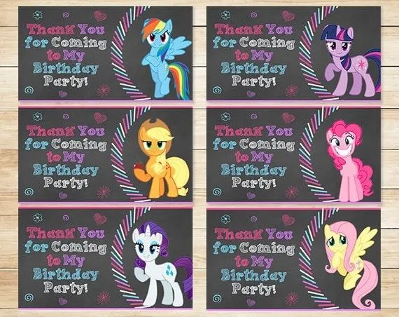 La bolsa de mi pequeño Pony cumpleaños Goody por ApothecaryTables