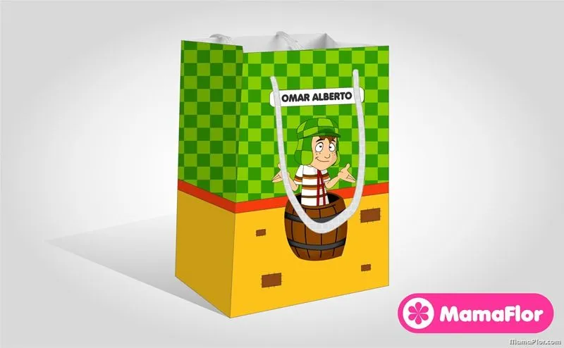Bolsa Sorpresa para Fiesta Infantil del Chavo del 8 Animado ...